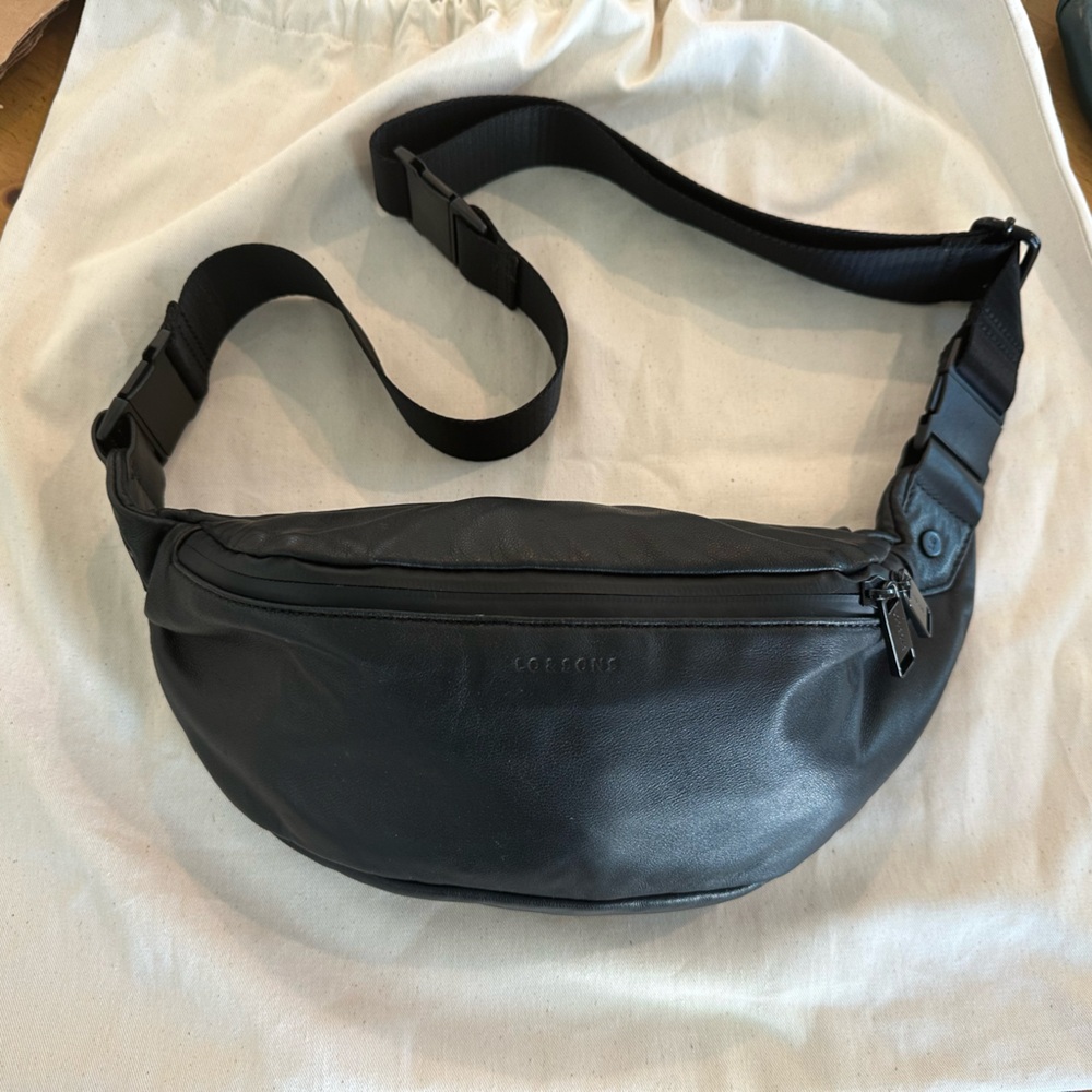Lo & Sons Bond Sheepskin Leather Crossbody and Belt Bag
